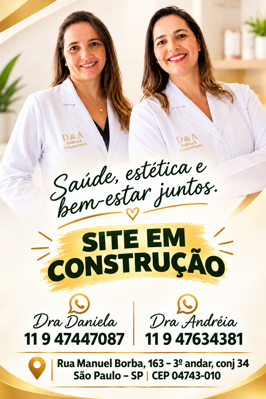 D&A Estética e Emagrecimento - Atendimento online